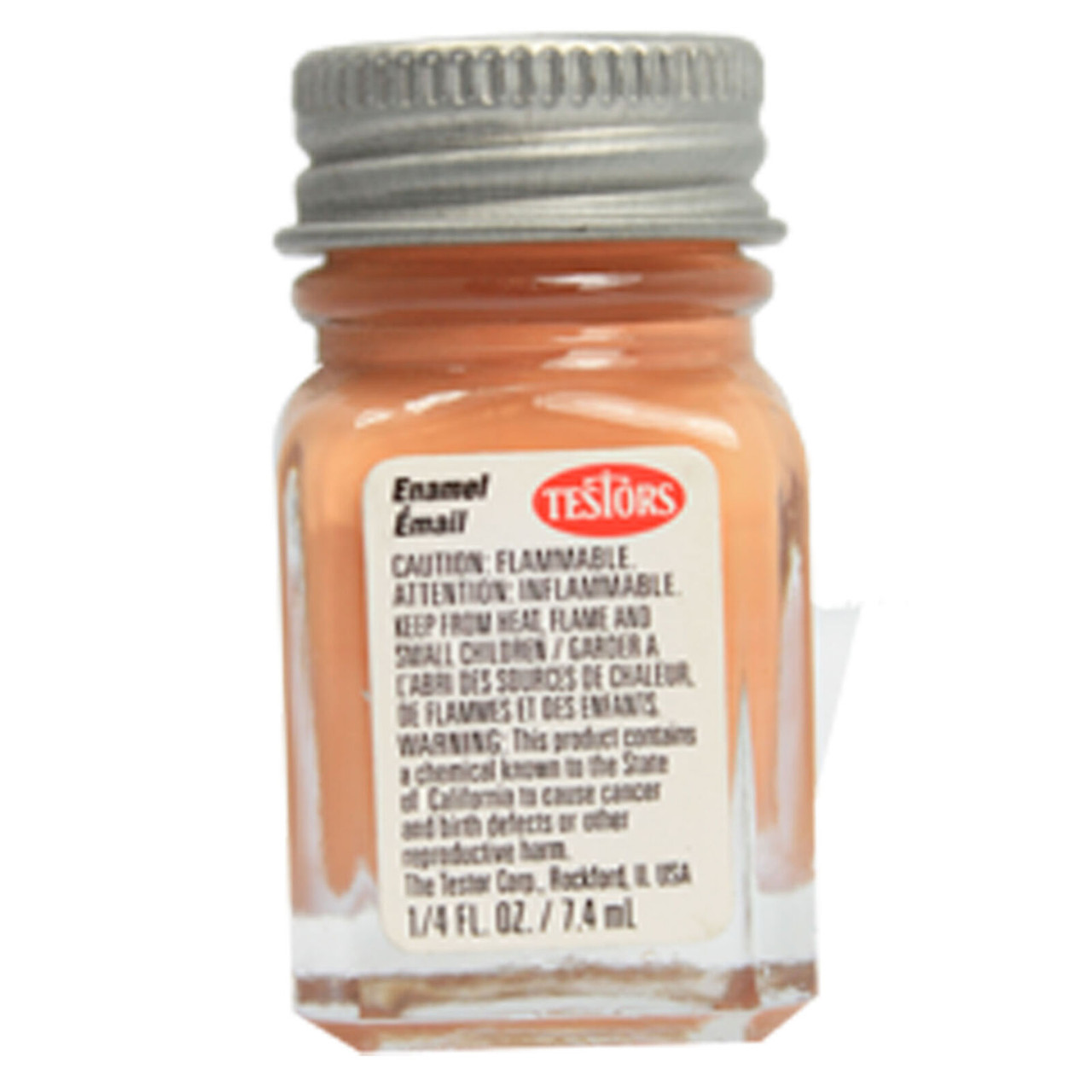 Testors Flat Light Tan Enamel Paint 1/4oz