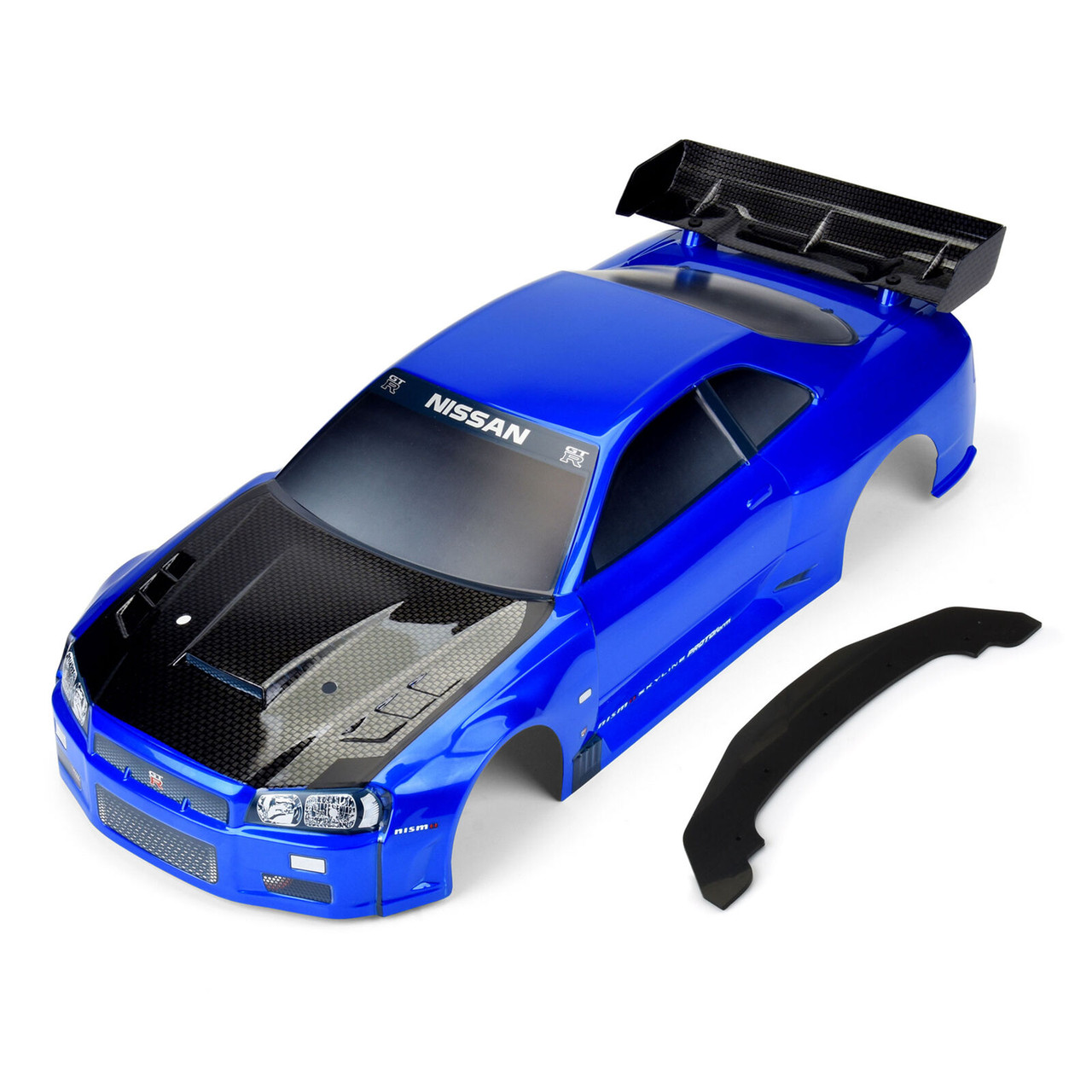 Protoform 1584-13 1/7 2002 Nissan Skyline GT-R R34 Painted Body (Blue): Infraction 6S