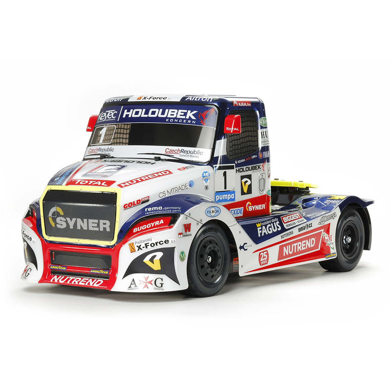 Tamiya 58661-A Buggyra Fat Fox 1/14 4WD On-Road Semi Truck Kit