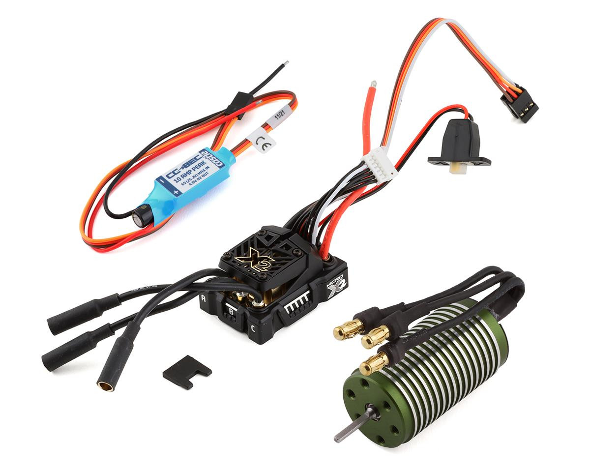 Castle Creations Mamba Micro X2, 16.8V, Waterproof ESC WITH 0808