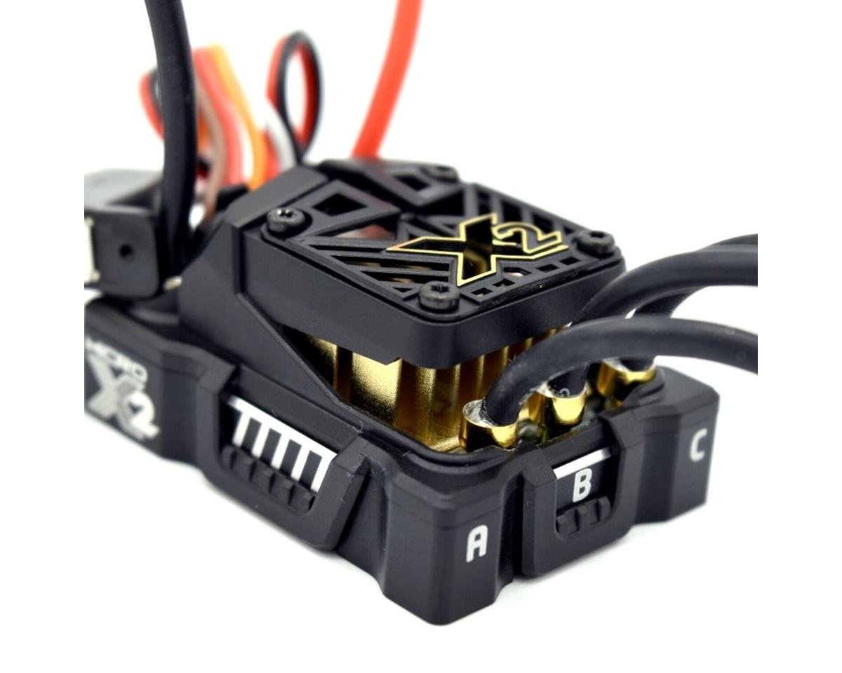 Castle Creations Mamba Micro X2, 16.8V, Waterproof ESC WITH 0808