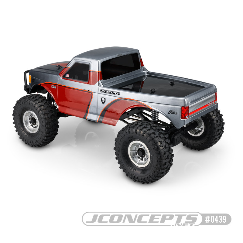 JConcepts 0439 Tucked 1989 Ford F-250 Clear Body, 12.3