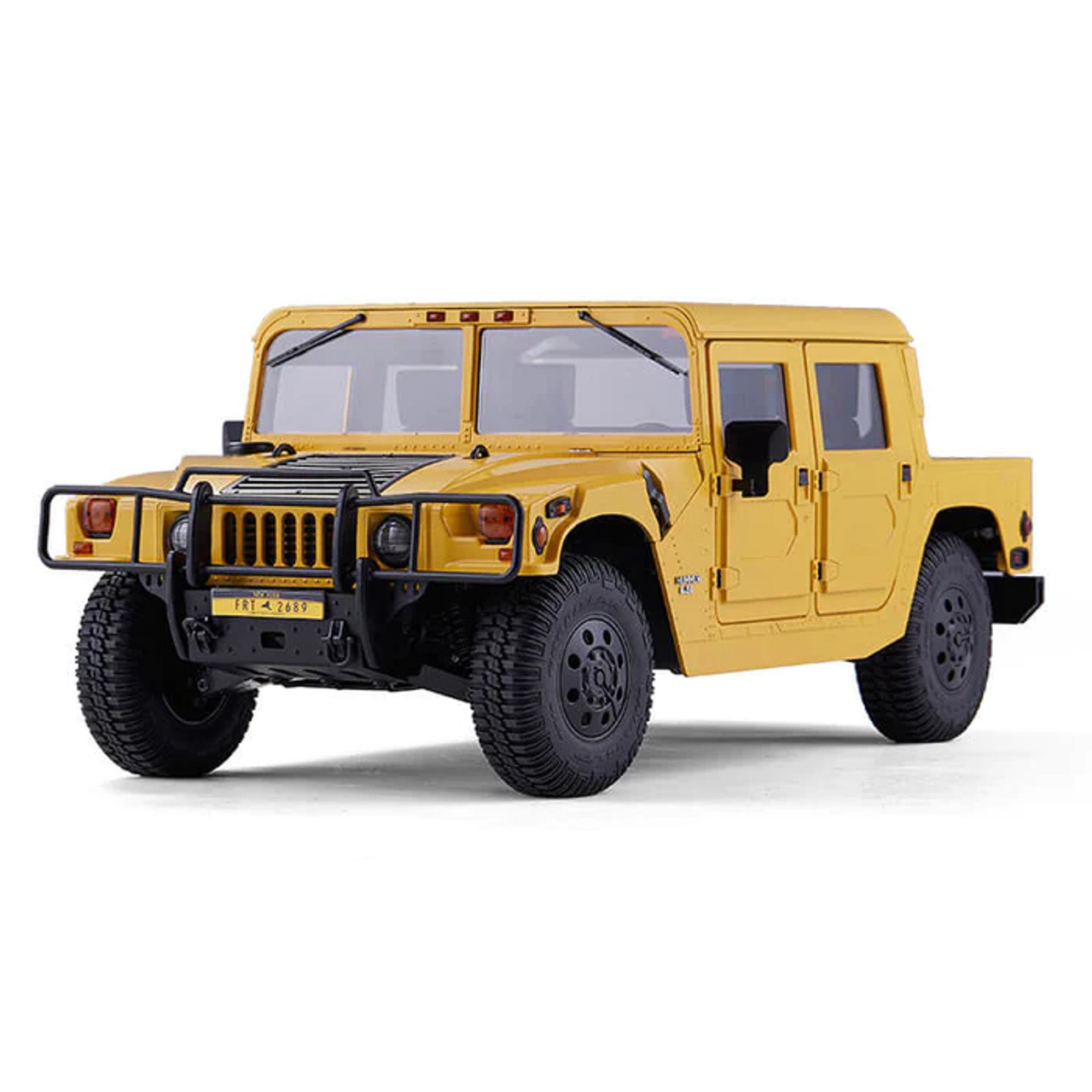 FMS 1:12 2006 Hummer H1 Alpha RS, Yellow - Small Addictions RC