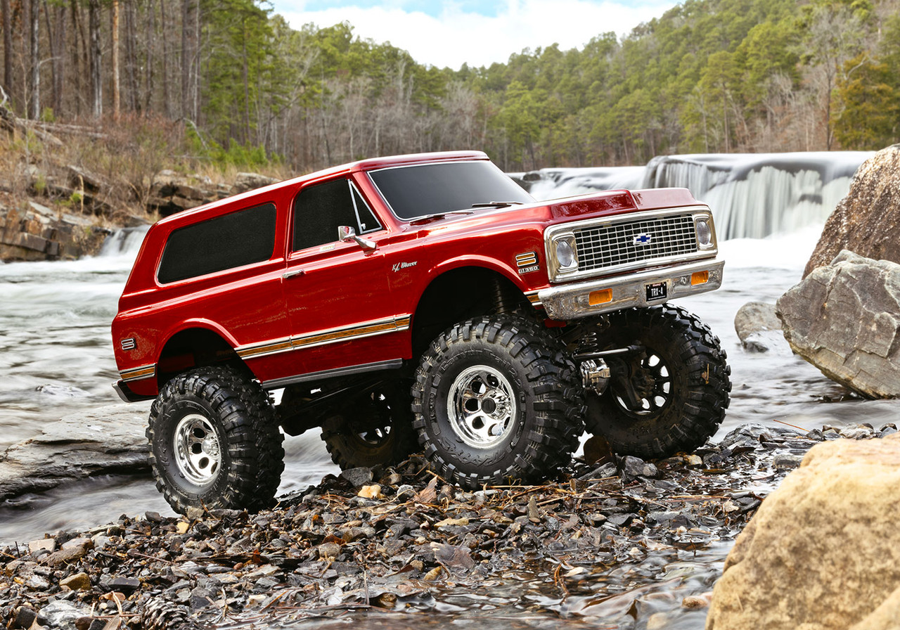 Traxxas TRX-4 Chevrolet K5 Blazer High Trail Edition Red - Small ...