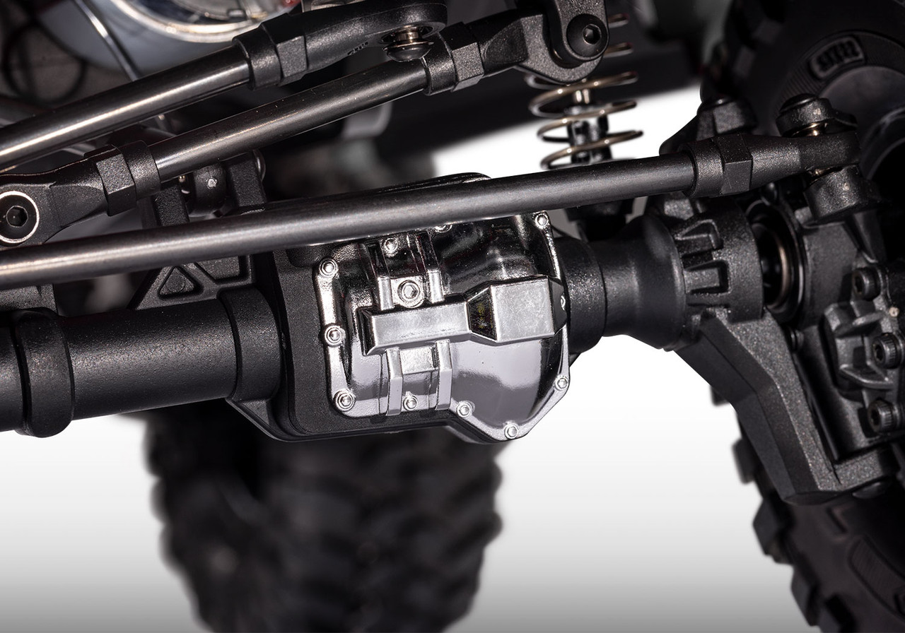 GPM 3pc Aluminum Front Bumper Mount & D-Rings Upgrade Set For Traxxas TRX-4 Chevrolet K5 Blazer 82076-4 - Black - View #8