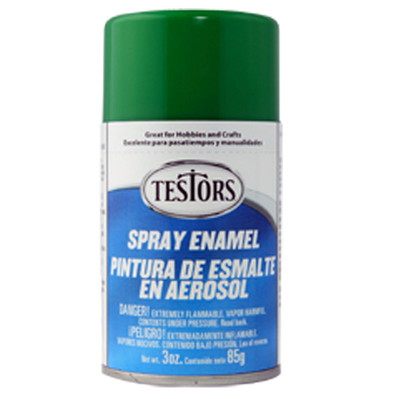 Testors Green Enamel Spray Paint 3oz