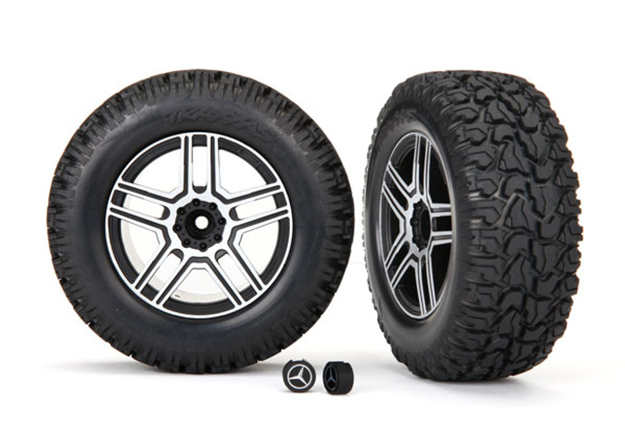 Traxxas 8872 Tires and wheels, assembled