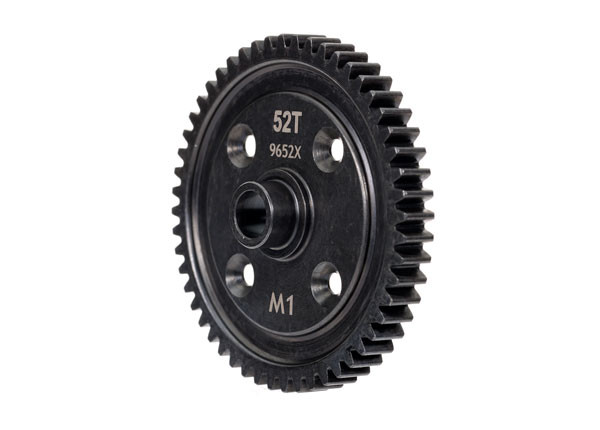 Traxxas 9652X Spur gear, 52-tooth, machined steel (1.0 metric