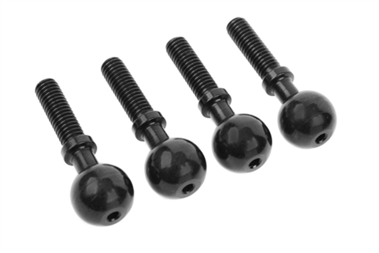 Team Corally Pivot Ball - Steel - 4 pcs: Dementor, Kronos, Python, Shogun