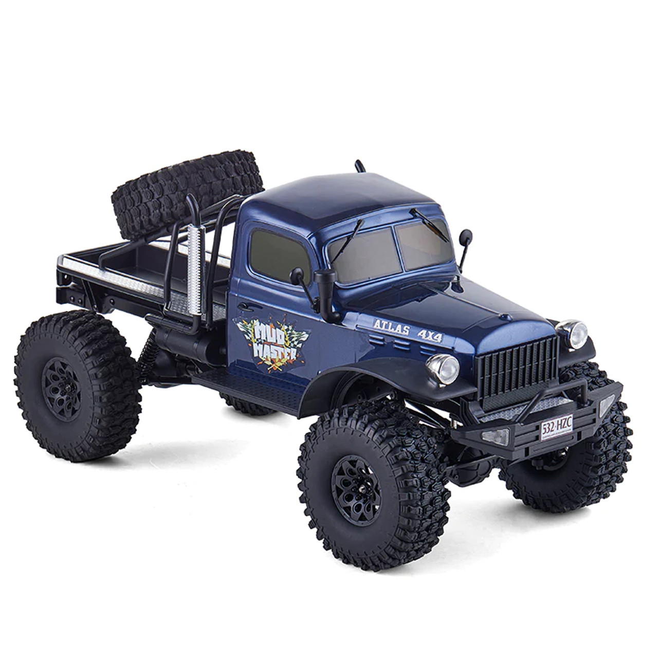 FMS 1:10 Atlas 4x4 Off-Road Truck RS, Blue - Small Addictions RC