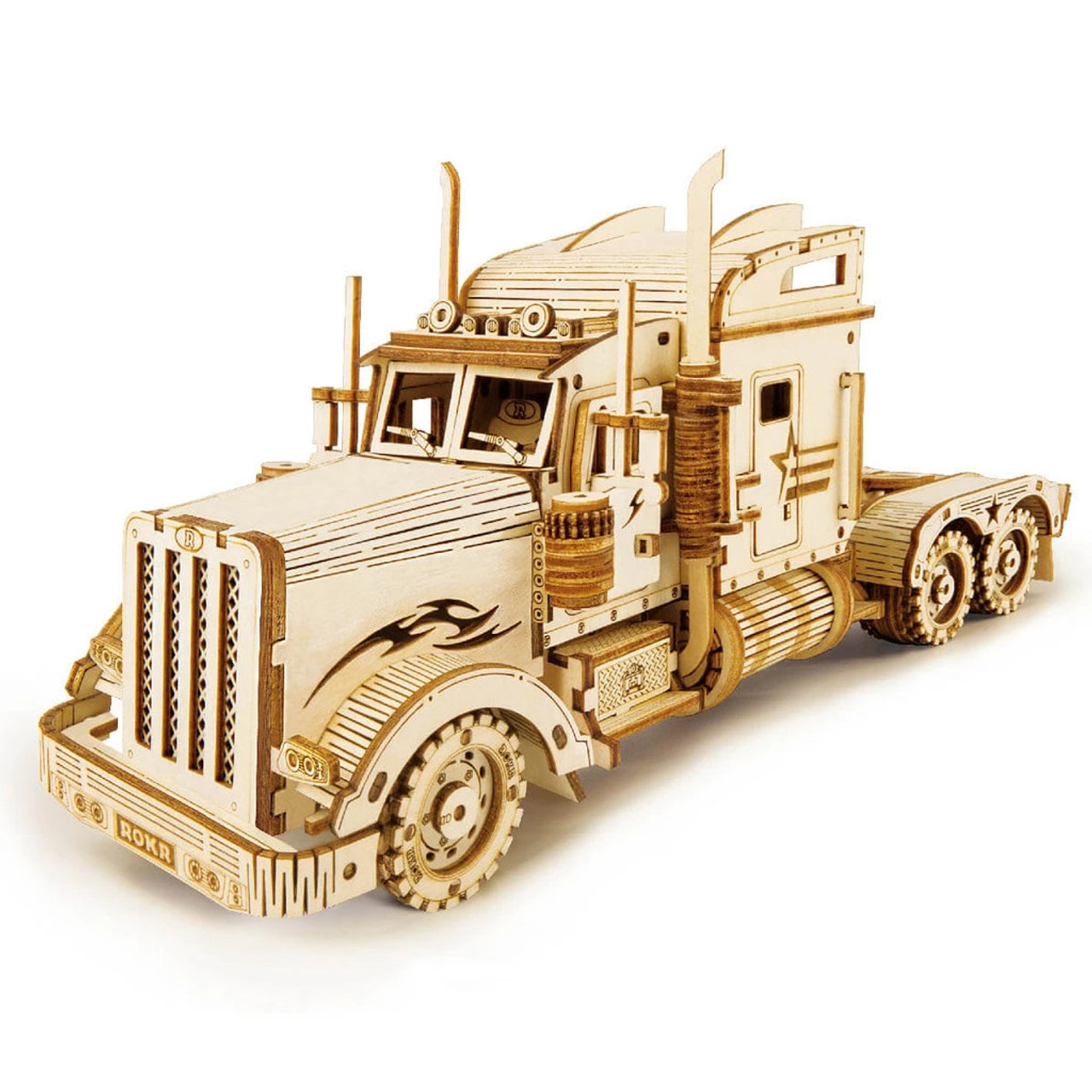 ROKR Scale Model Vehicles; Heavy Semi Truck MC502