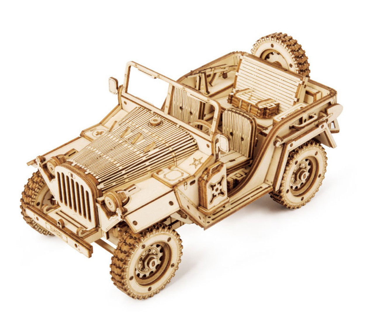 Rolife Scale Model Vehicles; Army 4x4 Field Car MC701