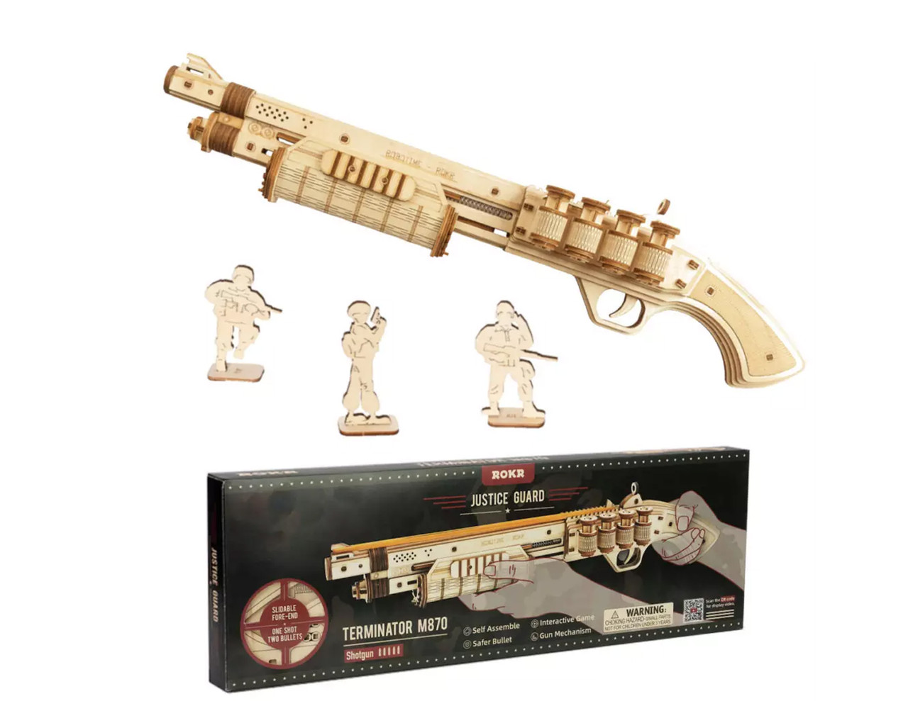 Rolife Justice Guard Gun Models; Terminator M870