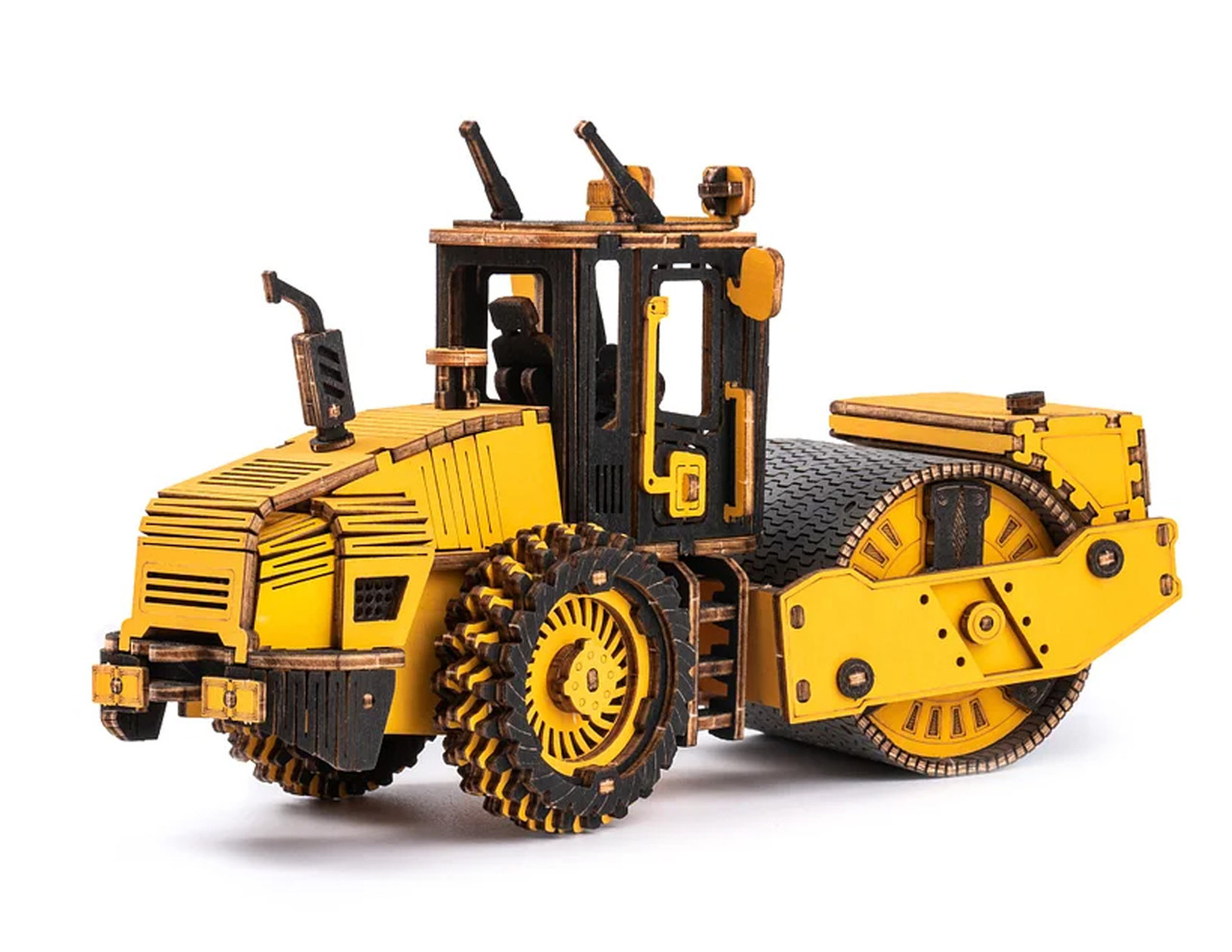 ROKR Road Roller Engineering Vehicle 3D Wooden Puzzle TG701K