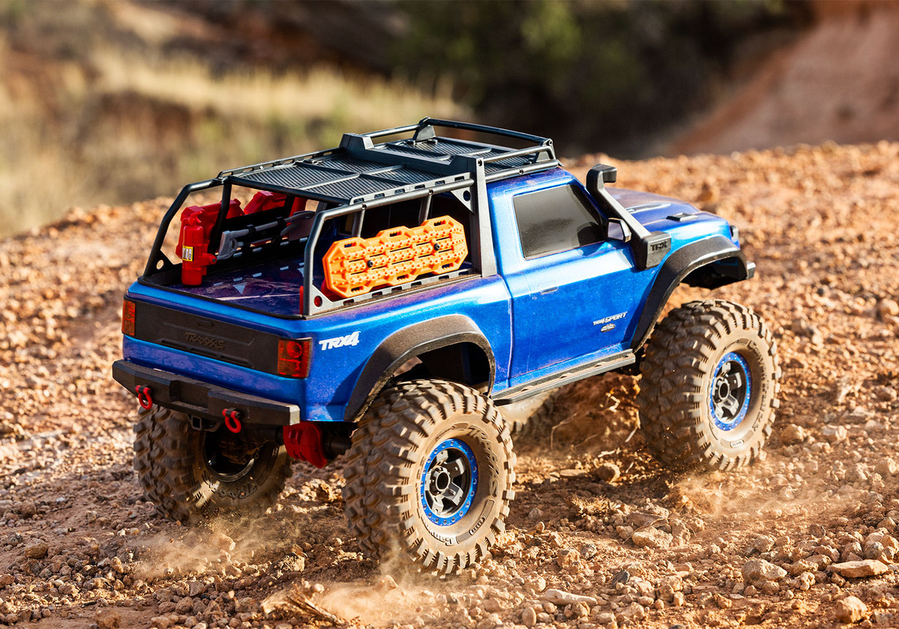 TRA 820444BLUE Trx-4 Sport High Trail Blue - Hub Hobby