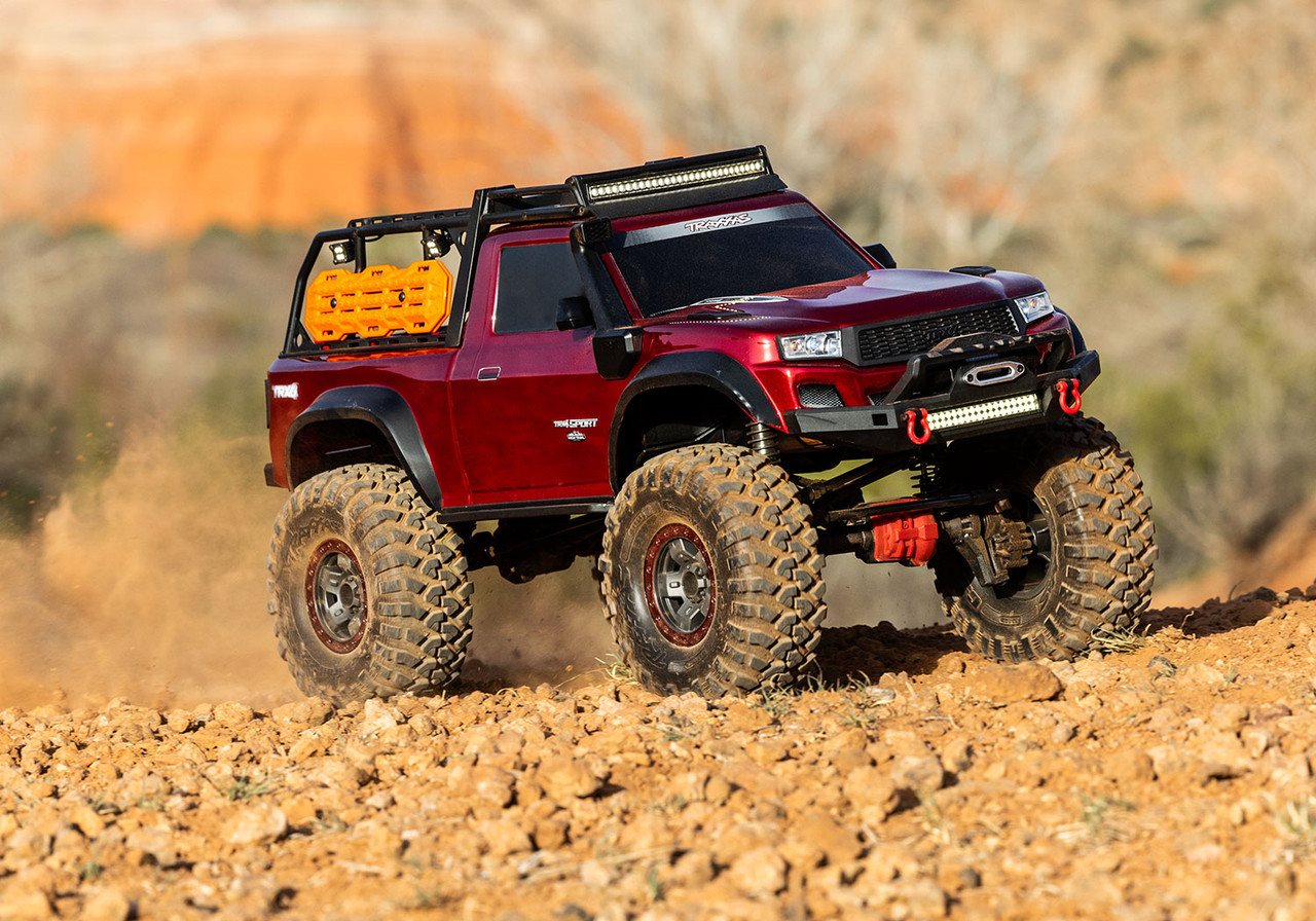 Traxxas TRX-4 Sport High Trail Edition, 4X4 RC Truck, High Trail Edition  Crawler