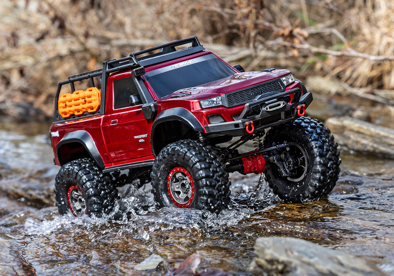 Traxxas TRX-4 Sport High Trail Edition Red - Small Addictions RC