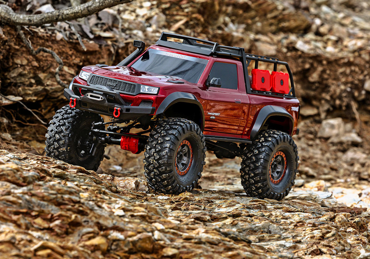 Traxxas TRX-4 Sport High Trail Edition Red - Small Addictions RC