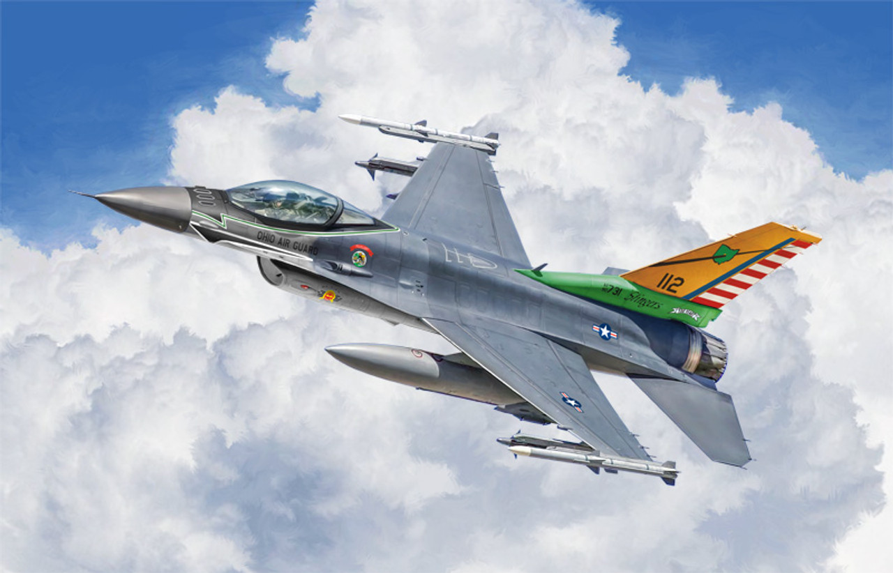 Italeri 552825 1:48 F-16C Fighting Falcon Model Kit