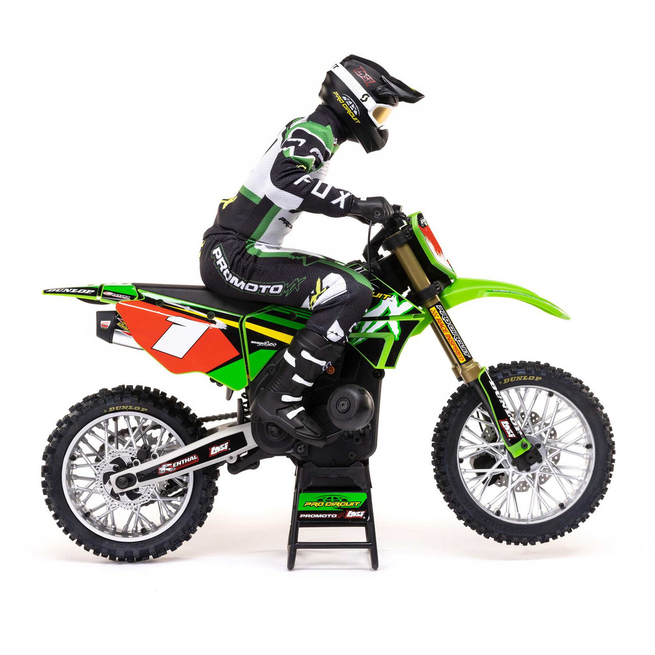 Losi PromotoMX Motorcycle RTR with Battery and Charger, Pro Circuit Small Addictions RC Losi PromotoMX Motorcycle RTR with Battery and Charger, Pro Circuit Small Addictions RC