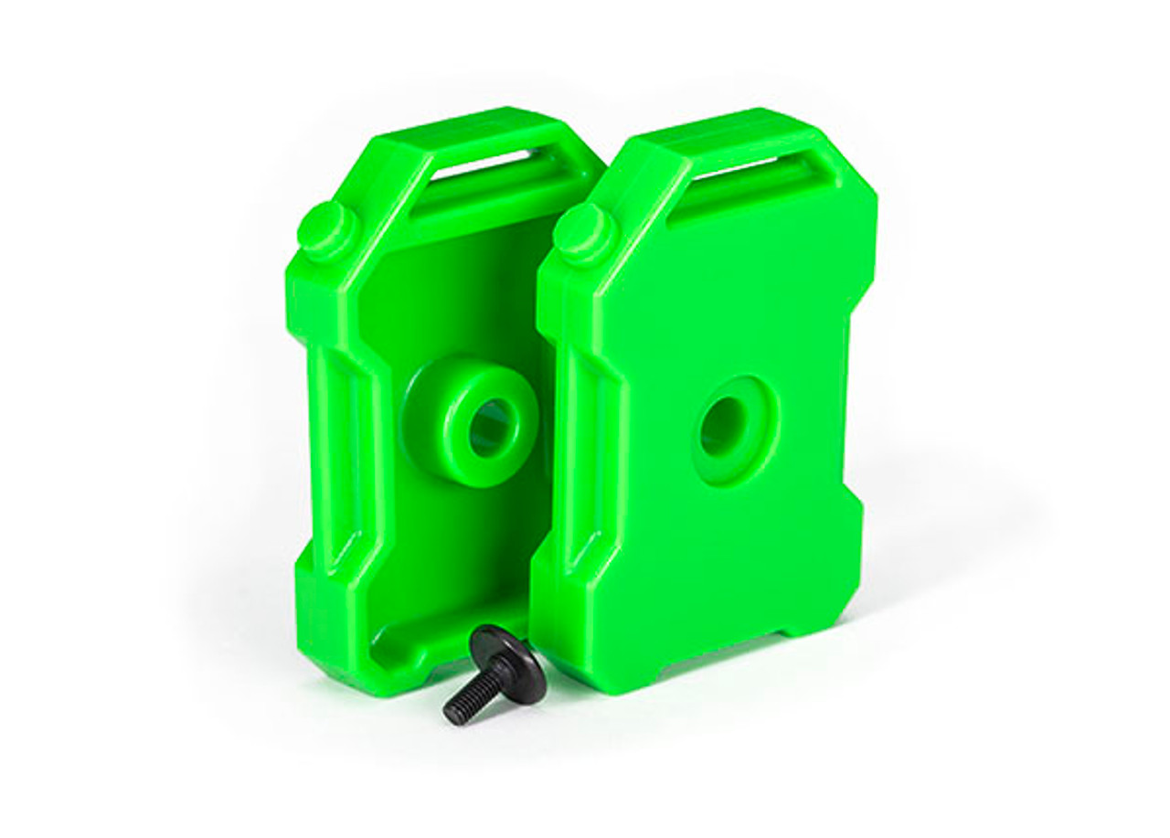 Traxxas 8022-GRN TRX-4 Fuel Canisters (Green) (2)