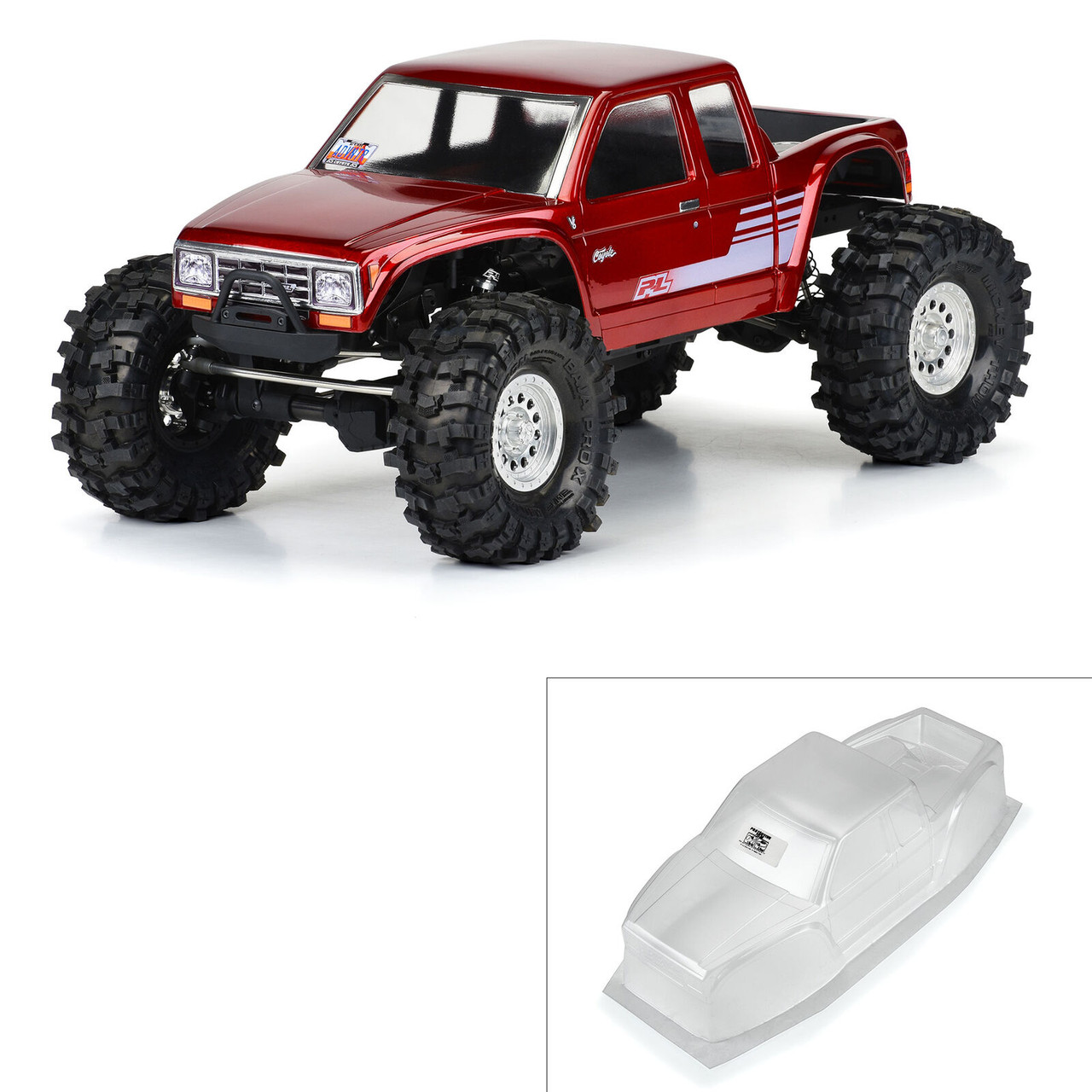 Proline 3617-00 1/10 Coyote HP Clear Body (12.3" Wheelbase Crawlers)