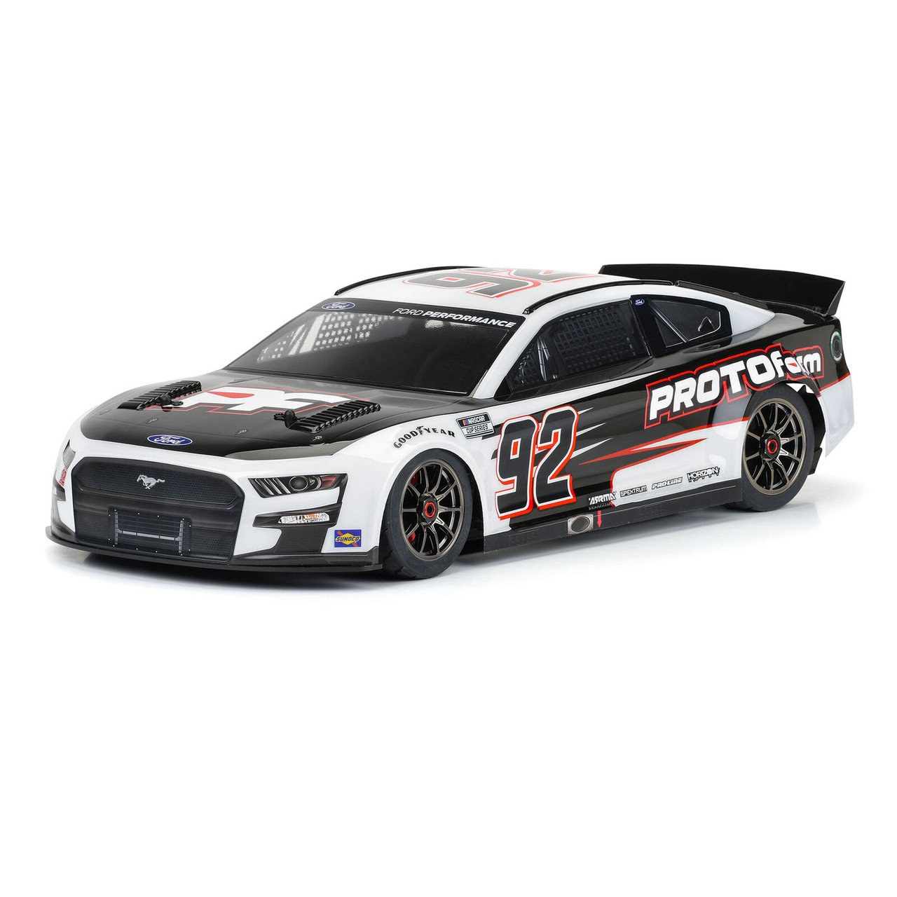 Protoform 1587-00 1/7 2022 NASCAR Cup Series Ford Mustang Clear Body: Infraction 6S