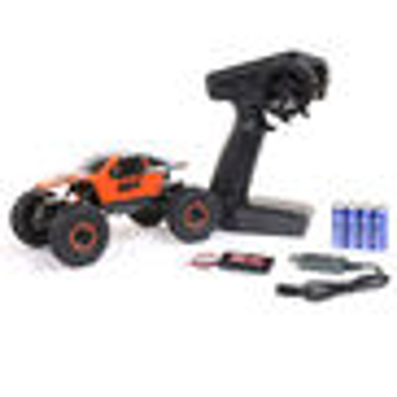 Axial AX24 XC-1 4WS Crawler Brushed RTR, Orange