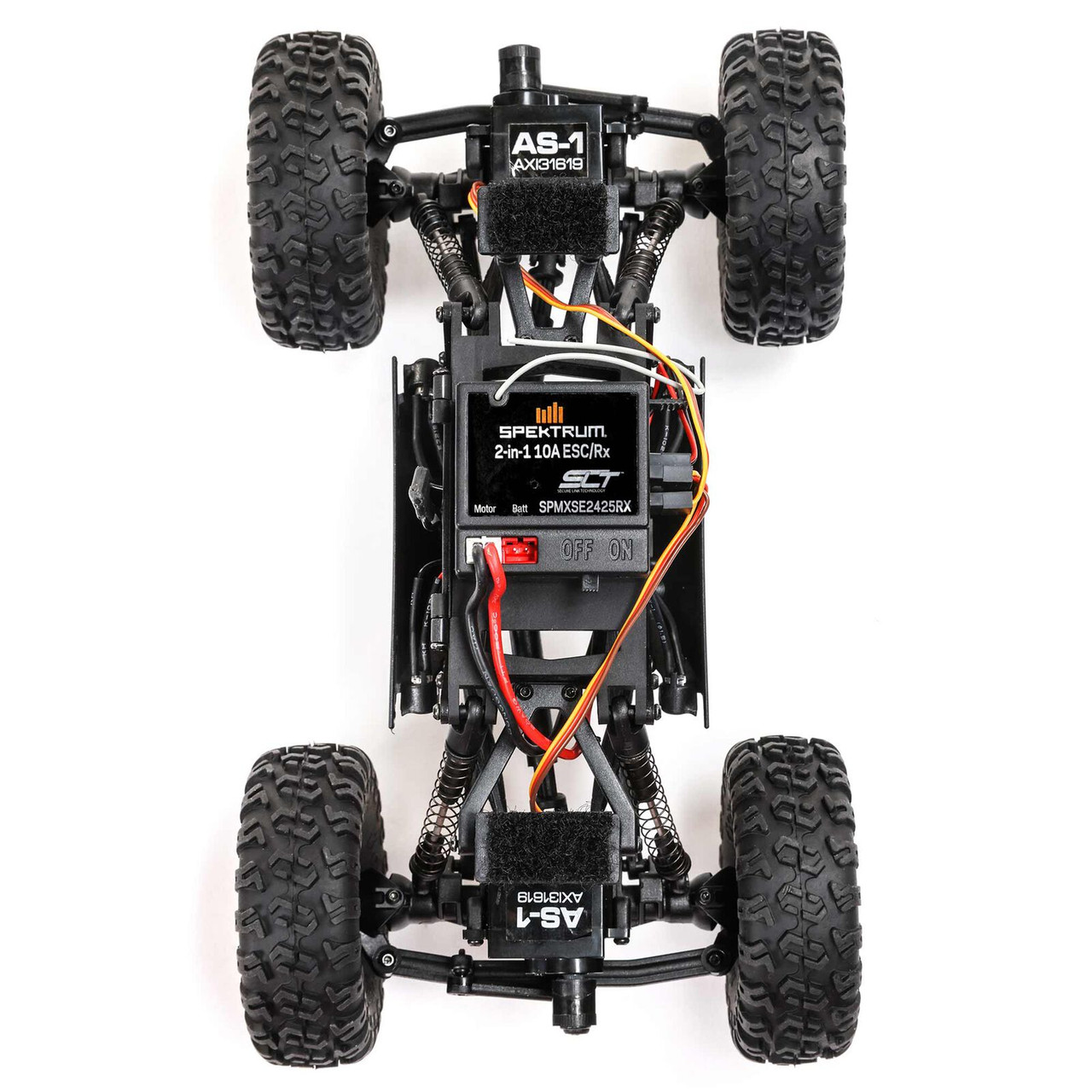 Axial AX24 XC-1 4WS Crawler Brushed RTR, Orange