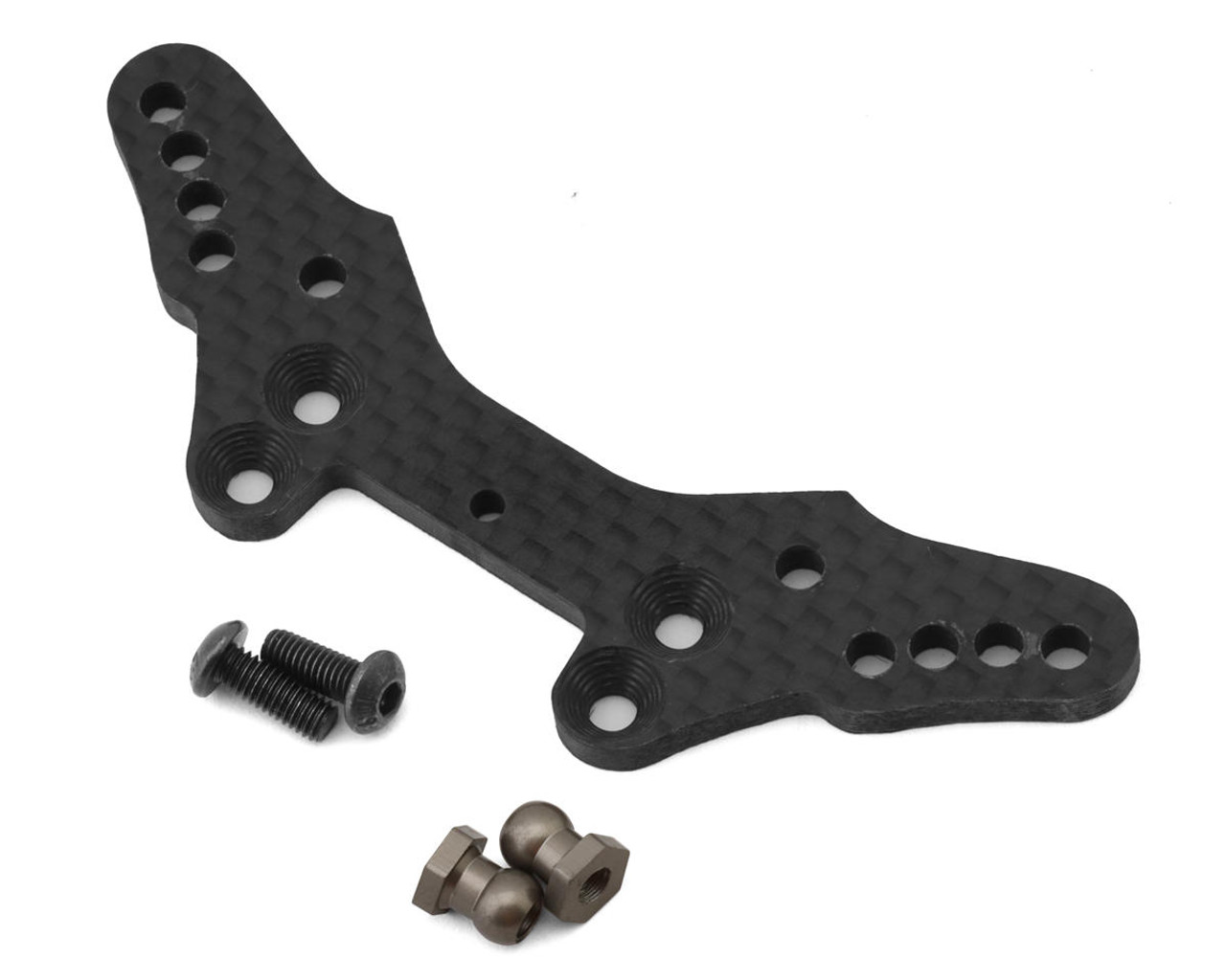 Exotek Racing 2167 HPI Sport3 Rear Carbon Fiber Tower w/ Alloy Shock Ball