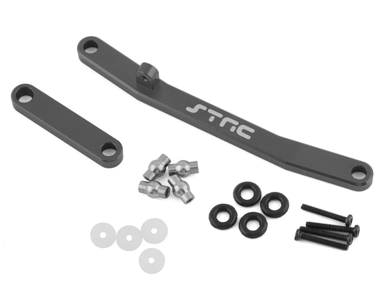 ST Racing 204004GM Axial SCX24 Aluminum Steering Link Set (Gun Metal)