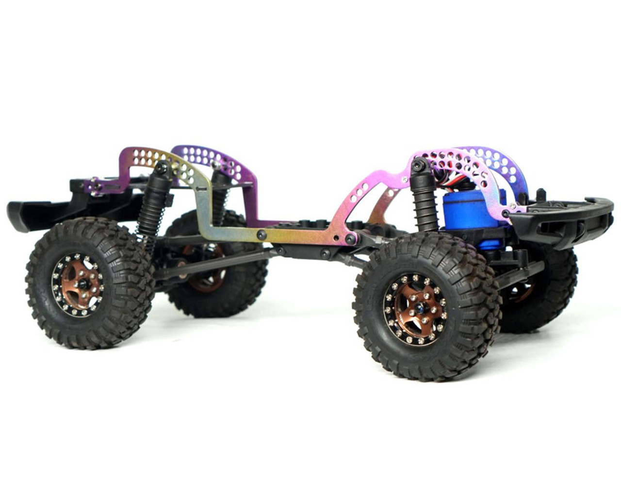 Furitek Traxxas TRX-4M Grasshopper Frame Kit (Rainbow Titanium)