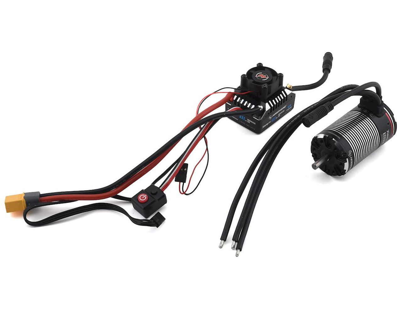 Hobbywing AXE 550 R2-FOC Waterproof Sensored Brushless Combo w/3300Kv Motor