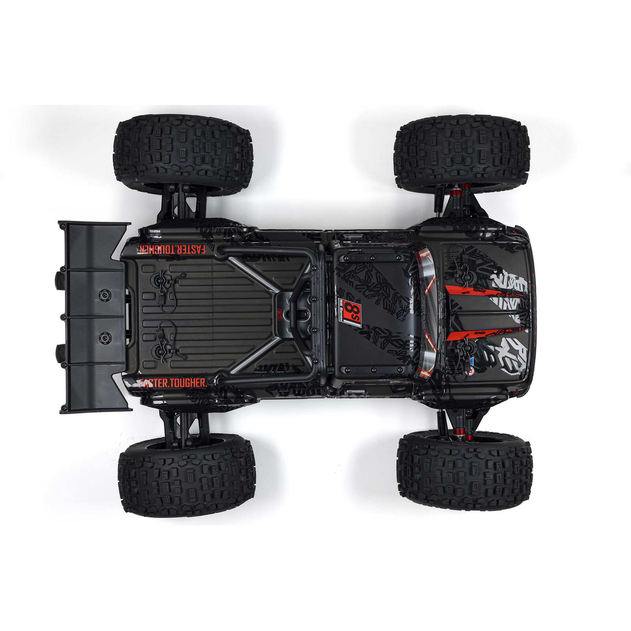 Arrma Outcast 8S EXB 1/5 Monster Stunt Truck RTR, Black