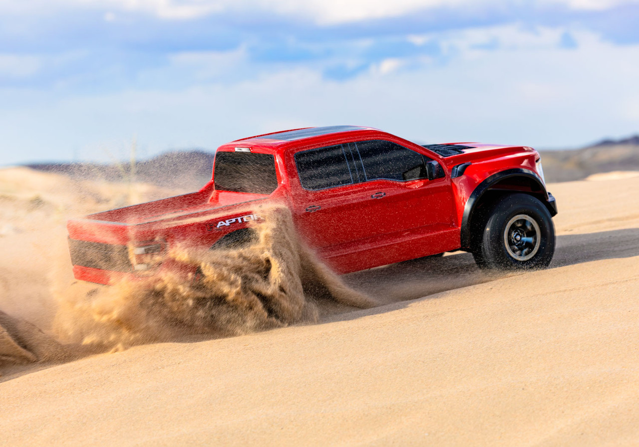 Traxxas Ford Raptor R: 4X4 VXL Red