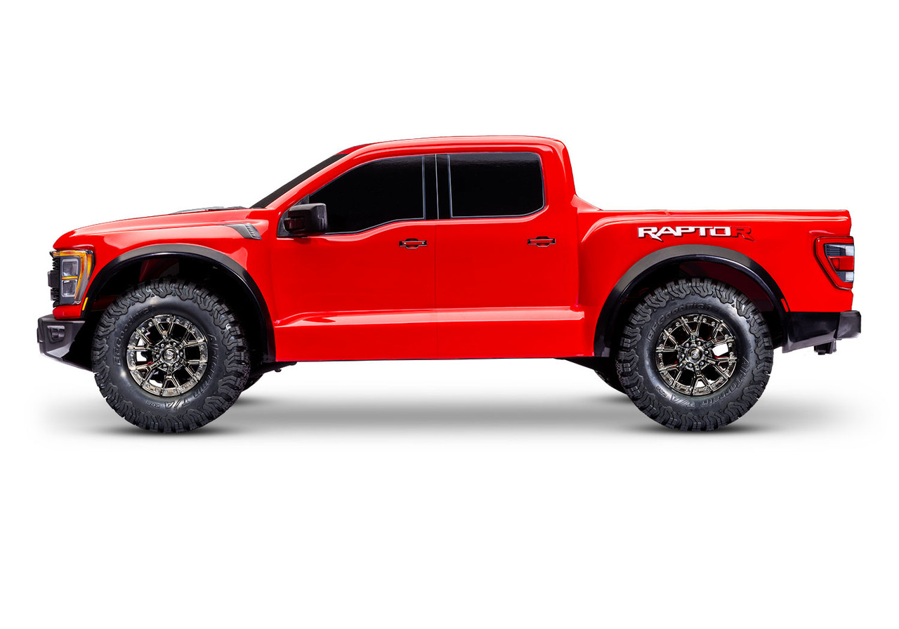 Traxxas Ford Raptor R: 4X4 VXL Red - Small Addictions RC