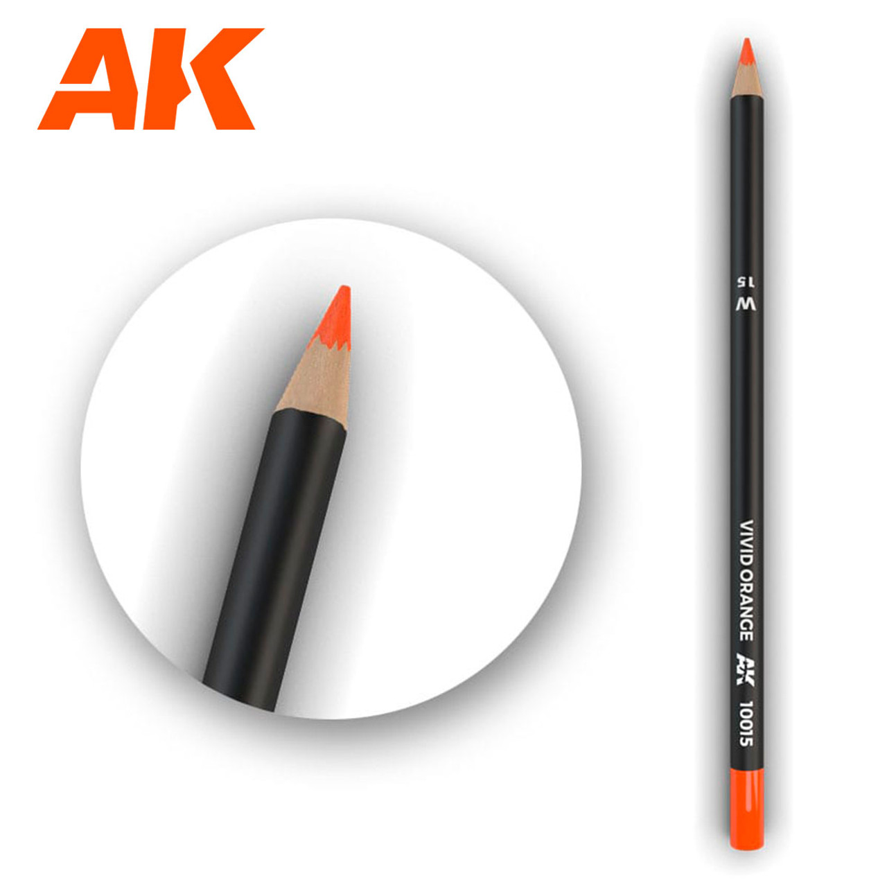 AK Interactive Weathering Pencil-Vivid Orange