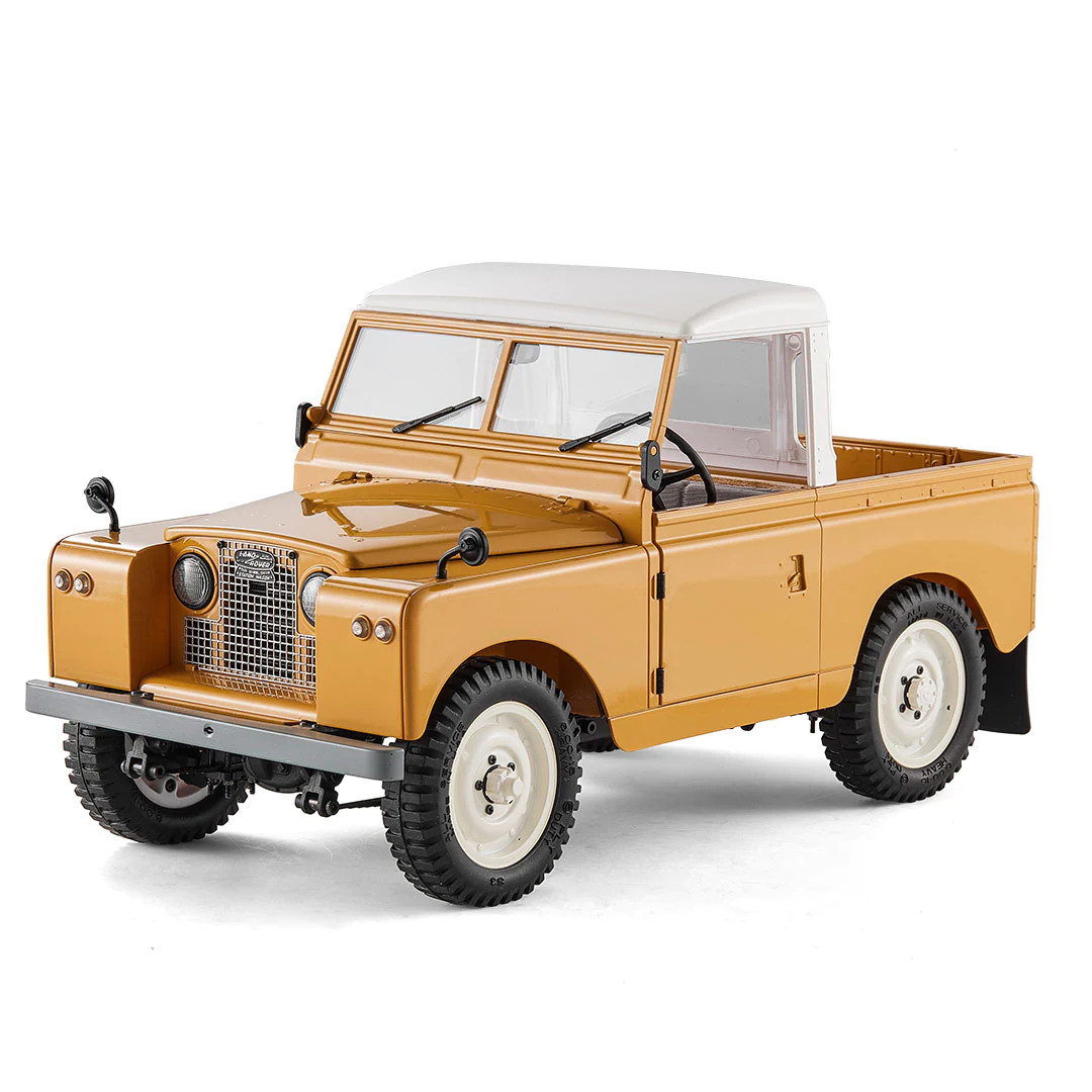 FMS 1:12 Land Rover Series II RTR, Yellow - Small Addictions RC