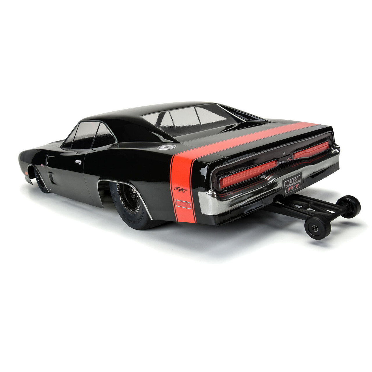 Proline 359900 1/10 1970 Dodge Charger Clear Body, Drag Car