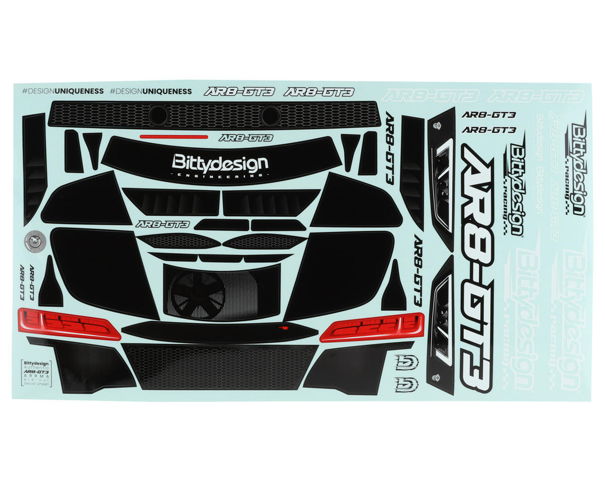 Carrosserie Bittydesign P-G3TR 1/7 Pré-peinte Pour ARRMA Infraction/Limitless