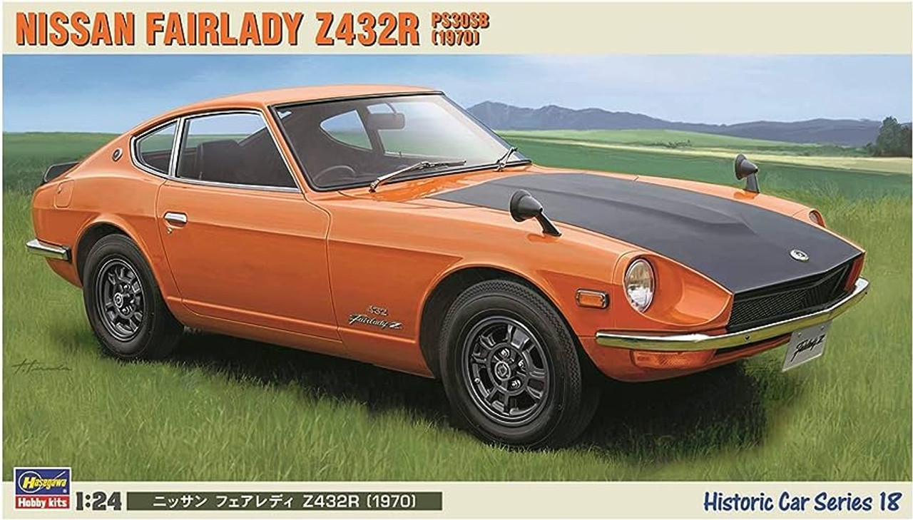 Hasegawa 1/24 Nissian Farilady Z432 Model Kit