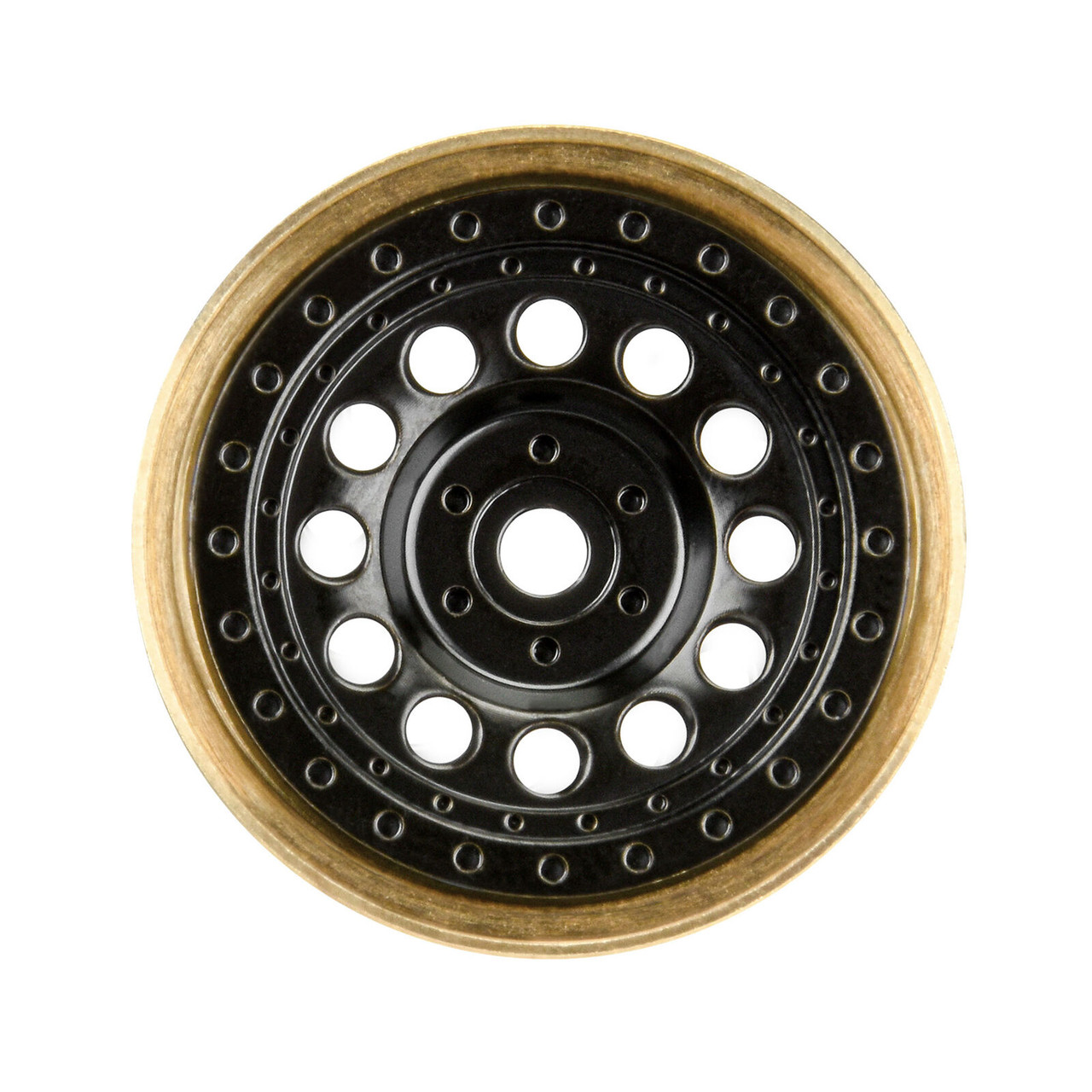 Proline 2812-00 1/24 Rock Shooter Brass F/R 1.0" 7mm Crawler Wheels Black