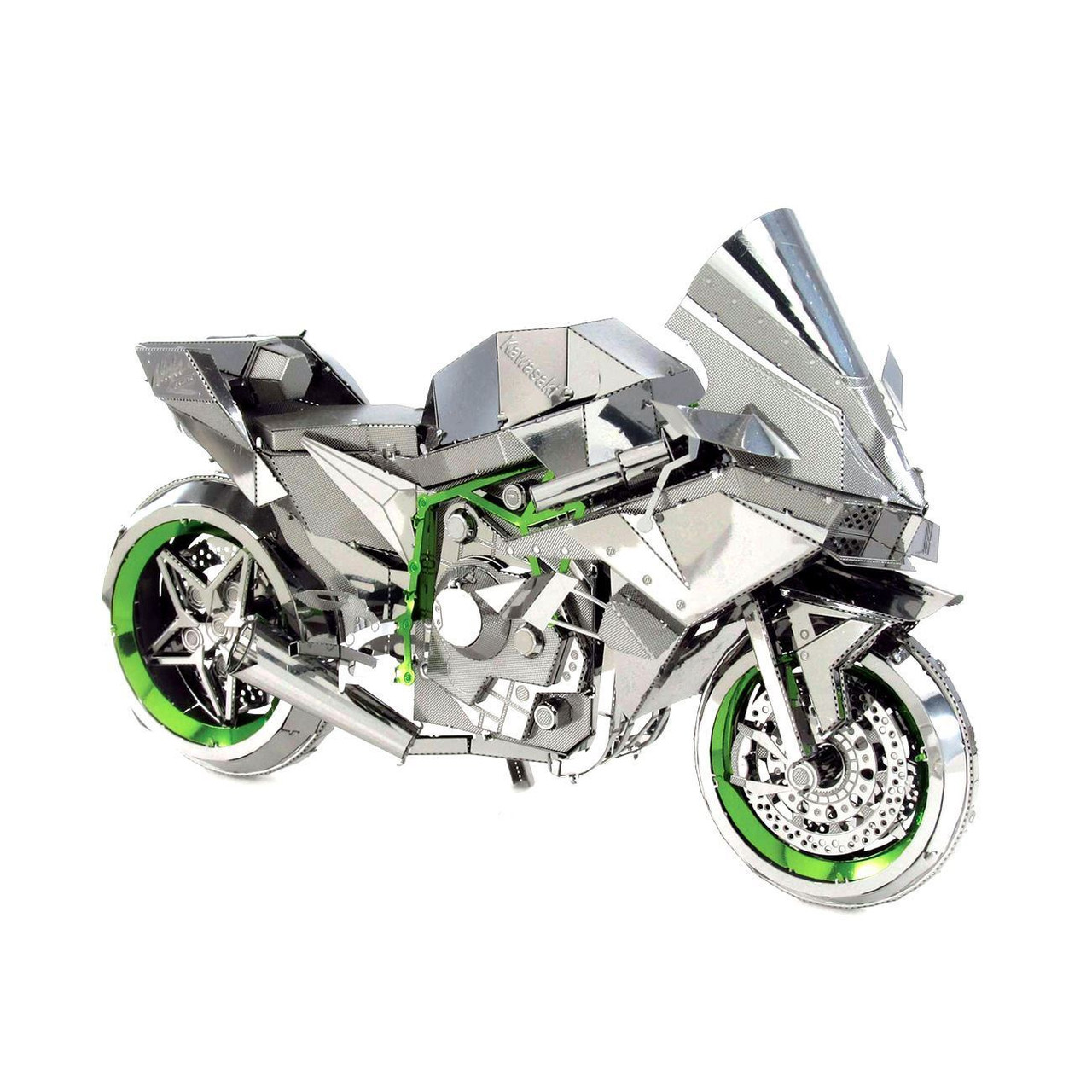 アルミ缶 Metal Earth ICONX Premium Series Kawasaki Ninja H2R - Small