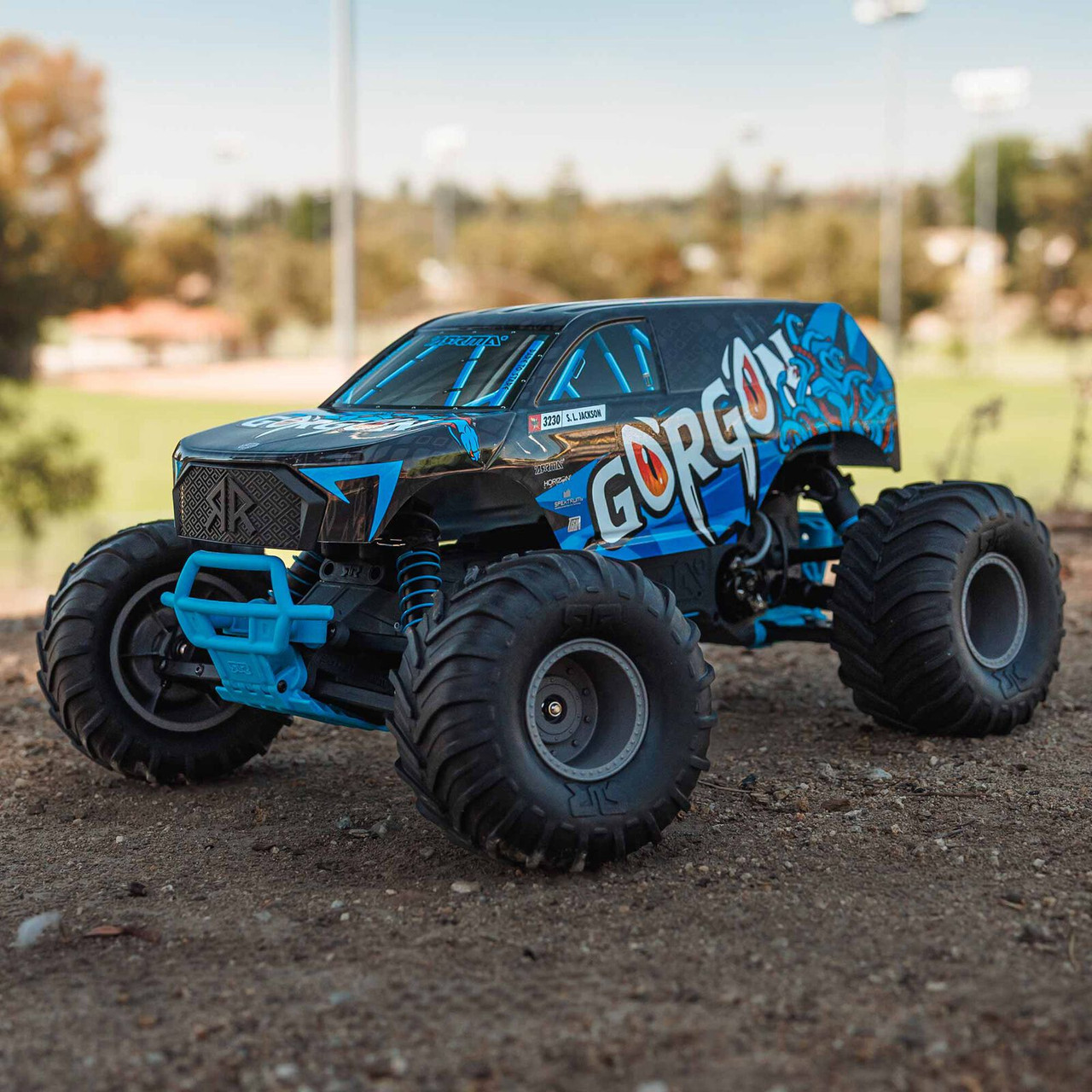 Arrma 1/10 GORGON 4X2 MEGA 550 Brushed Monster Truck Ready-To