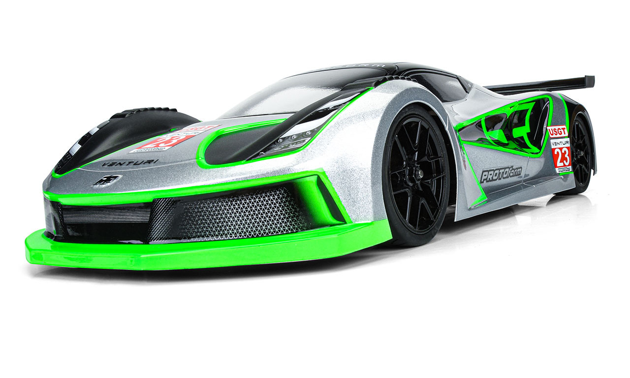 Protoform 1591-25 1/10 Venturi GT Clear Body: 190mm Touring Car