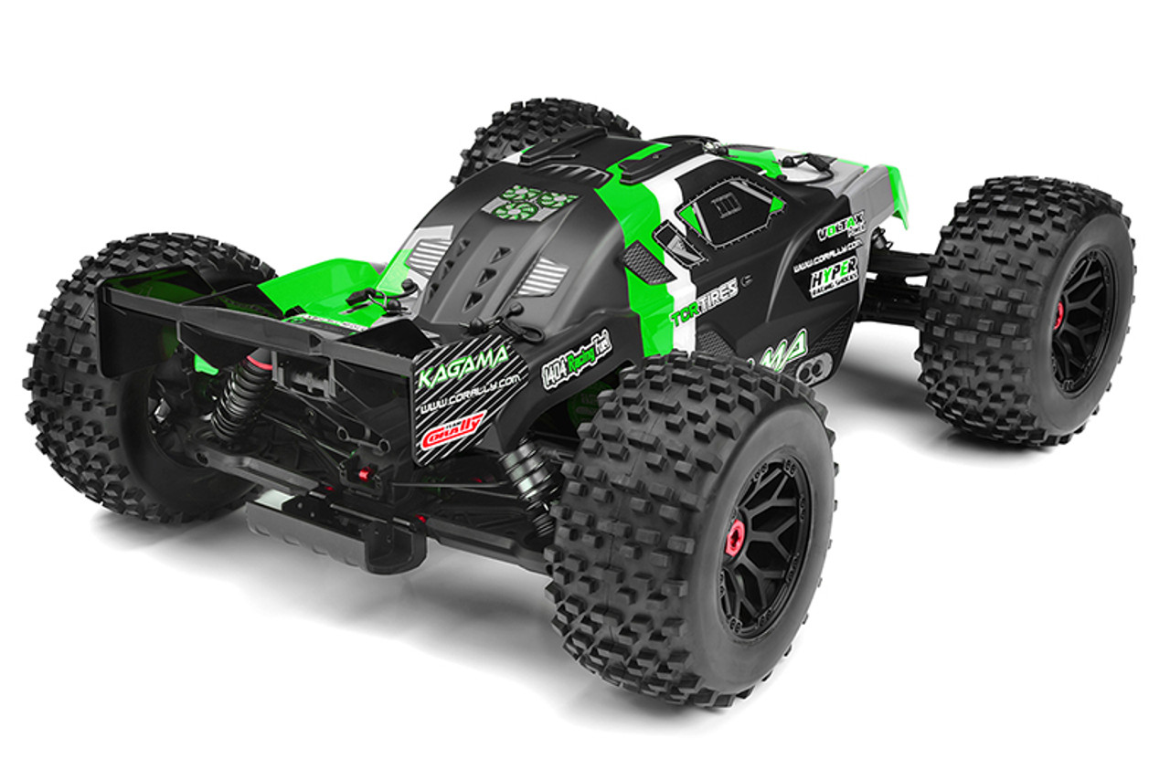 Team Corally Kagama XP 6S Monster Truck, Roller Chassis Version, Green