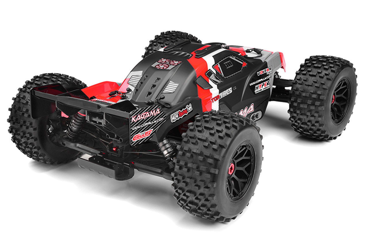 Team Corally Kagama XP 6S Monster Truck, Roller Chassis Version, Red