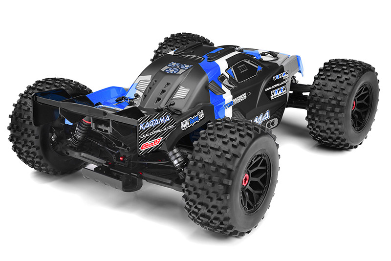 カムラ Team Corally Kagama XP 6S Monster Truck, RTR Version, Blue - Small
