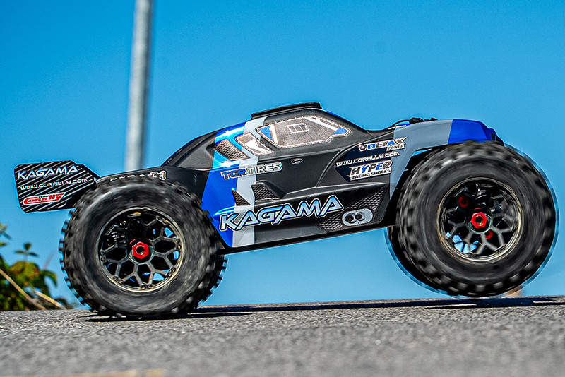 Team Corally Kagama XP 6S Monster Truck, RTR Version, Blue - Small