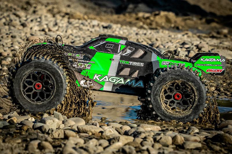 Team Corally Kagama XP 6S Monster Truck, RTR Version, Green